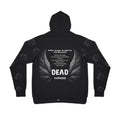 Dead Wings Hoodie — Gothic Angel Wing Pullover with Poem