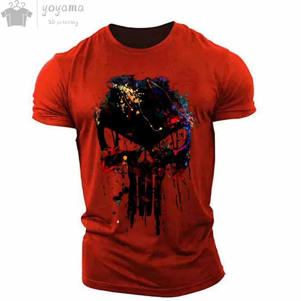 Men's  O-neck T-shirt,  men's sportswear top