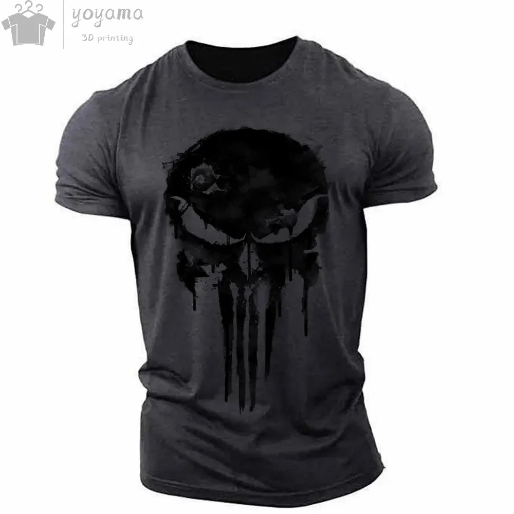 Men's  O-neck T-shirt,  men's sportswear top