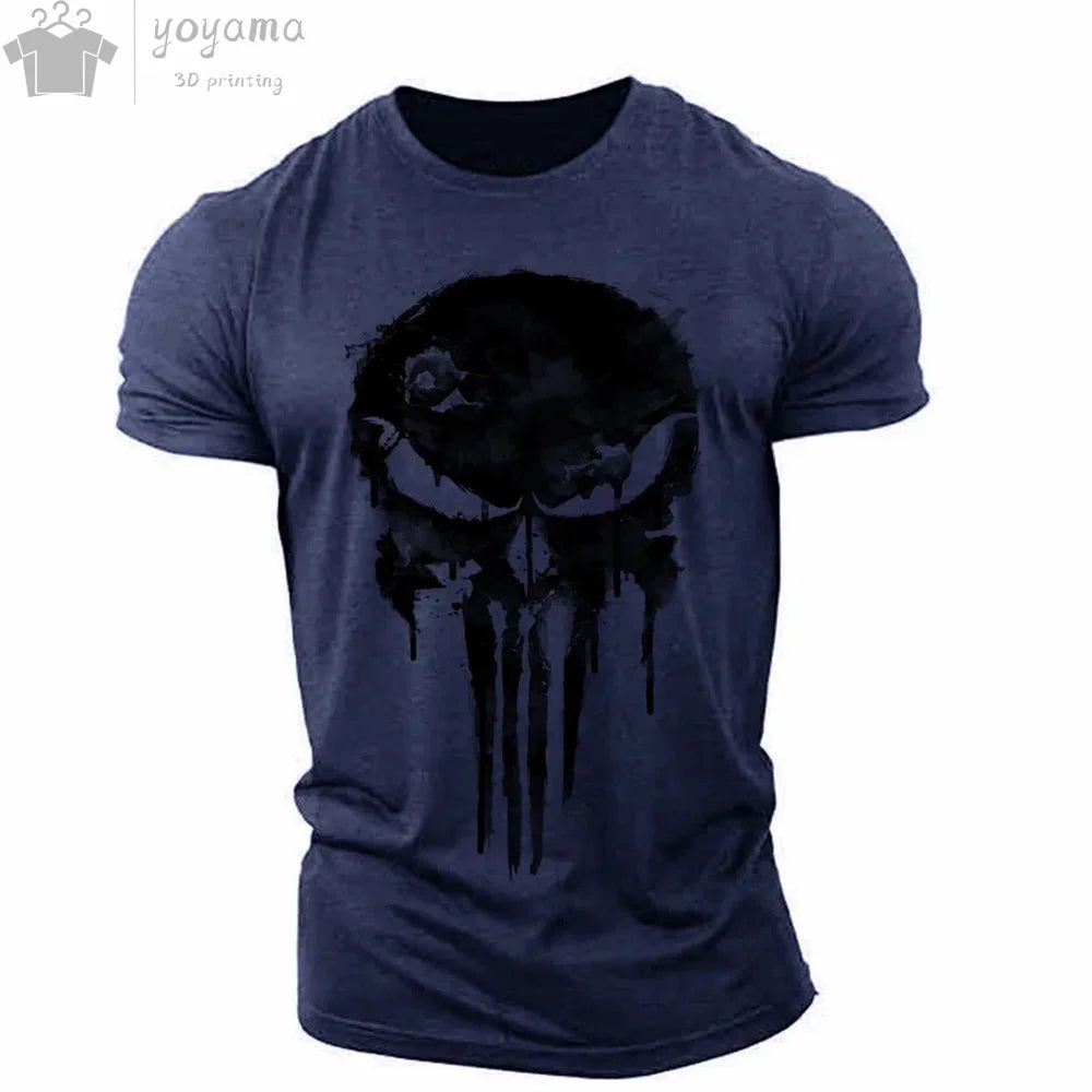Men's  O-neck T-shirt,  men's sportswear top
