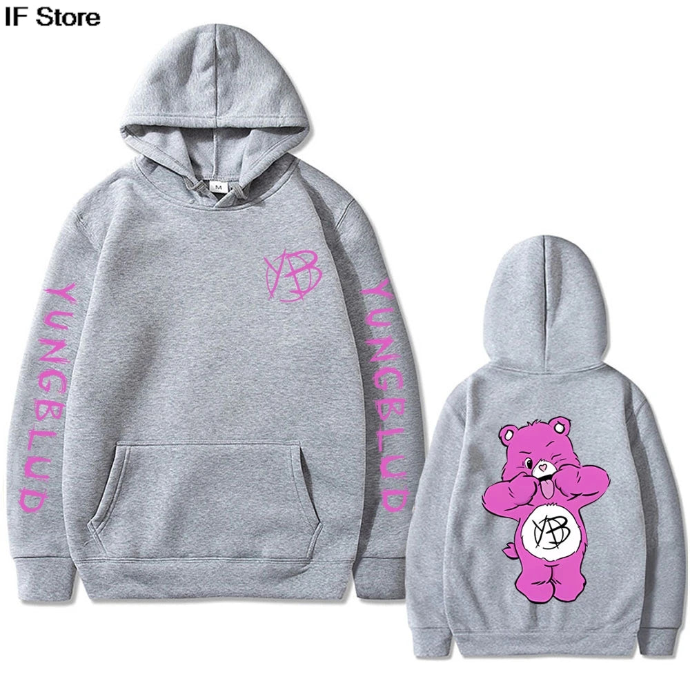 Singer Yungblud Print Hoodie Men Women Fashion
