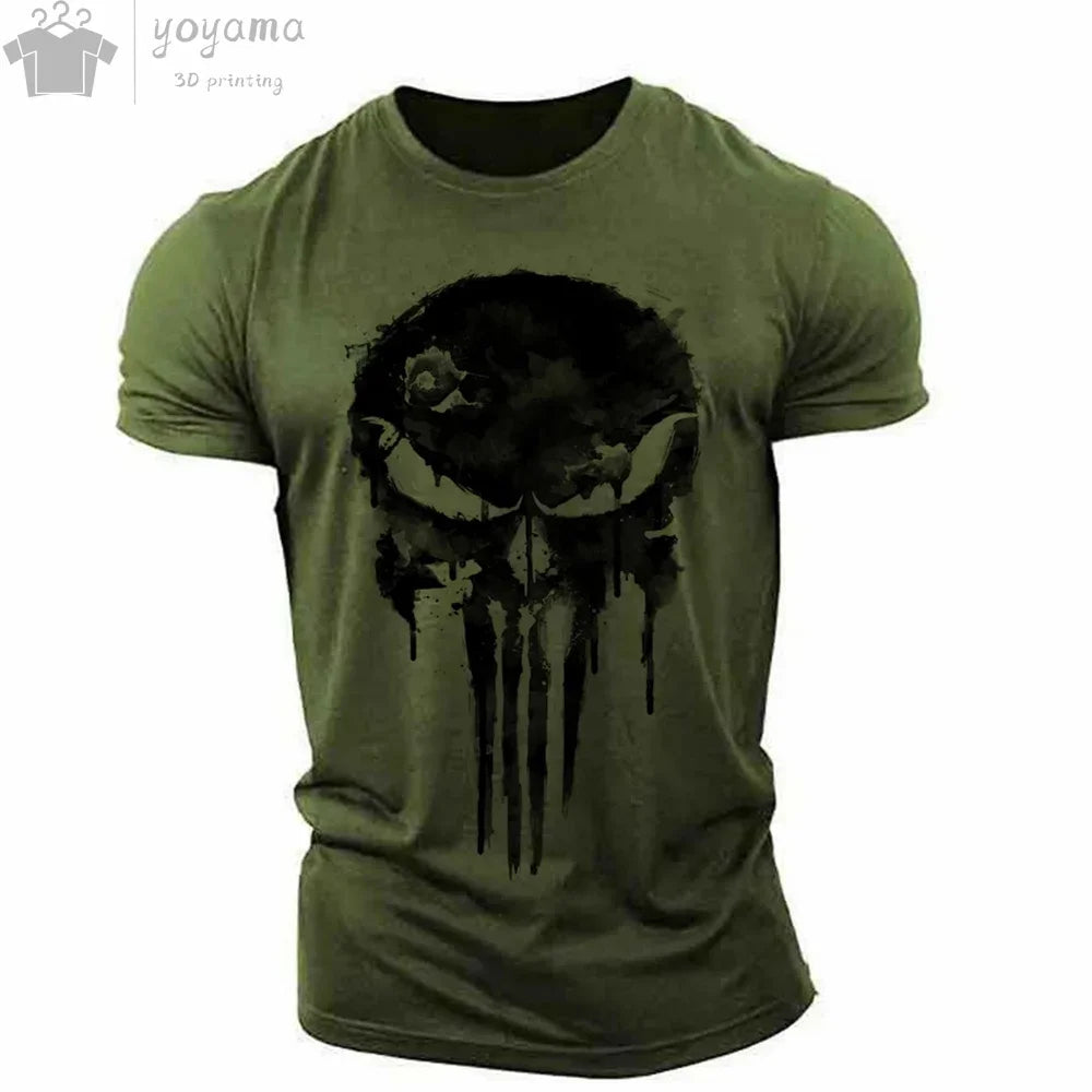 Men's  O-neck T-shirt,  men's sportswear top