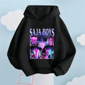 A Global Trendsetter! Saja Boys' Printed Kids' Hooded Sweatshirt.